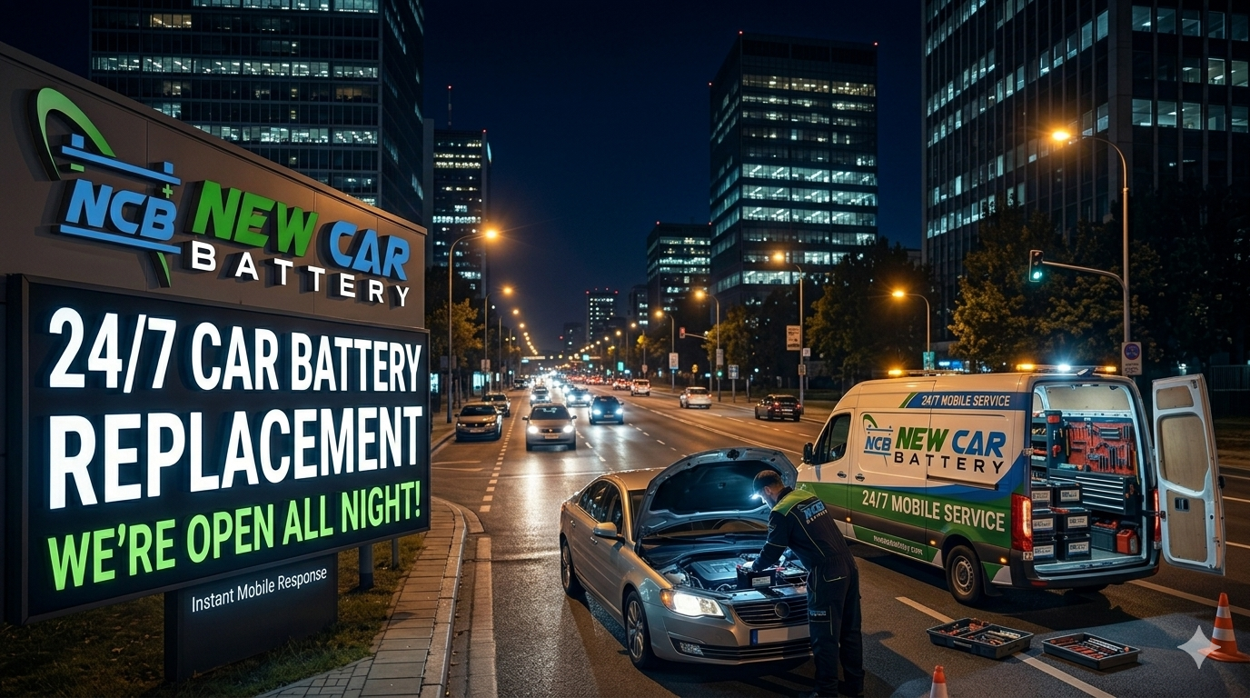 Brisbane 24/7 Car Battery Replacement – Fast & Trusted Roadside Support